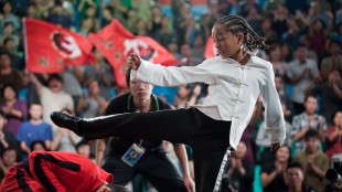 Zwart var opptatt av at kampscenene skulle se realistiske ut i Karate Kid. (Foto: Sony Pictures)