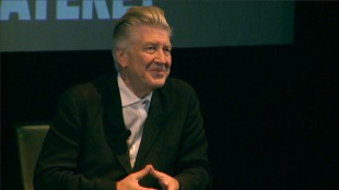 David Lynch på Filmens Hus. (Foto: NRK)