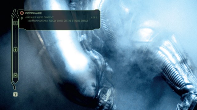 Et eksempel på MU-TH-UR-mode i Alien Anthology. (Foto: SF Norge)