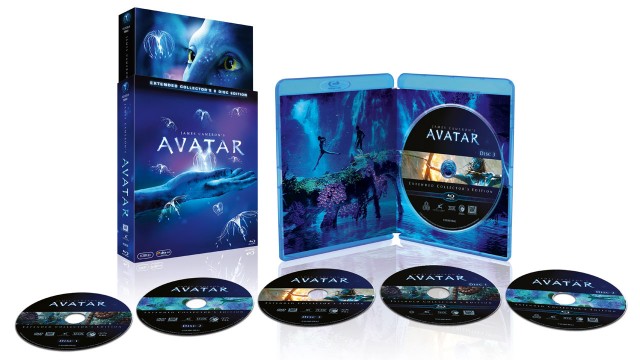 Dette er med i Avatar Extended Collector's 6 Disc Edition. (Foto: SF Norge)