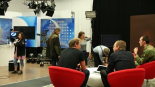 Tekno-innspilling høst 2010. (Foto: NRK / Rolf Martin Krey)