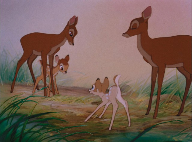 Bambi møter Faline. (Foto: Walt Disney Studios Home Entertainment)