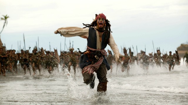 Johhny Depp i Pirates of the Caribbean. (Foto: Walt Disney Pictures Norway)