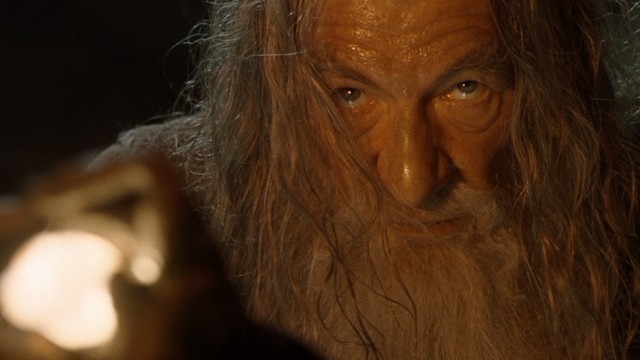 Sir Ian McKellen som Gandalf. (Foto: SF Norge Video)