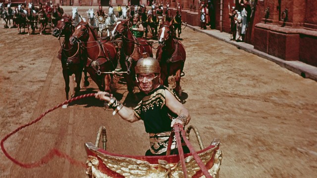 Stephen Boyd imponerer som Messala i Ben-Hur (Foto: Warner Bros Home Entertainment).