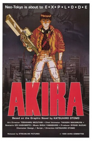 Filmposter til Akira (1988). (Foto: Bandai International)