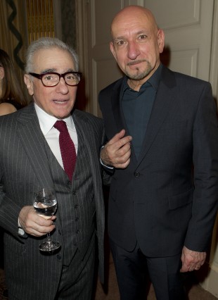 Regissør Martin Scorsese sammen med Sir Ben Kingsley (Foto: Scanpix).