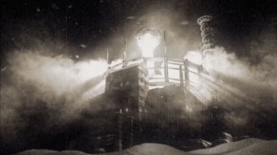 Nazistenes base på Antarktis slik den fremstilles i filmen Iron Sky (Foto: Euforia Film)
