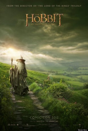 Hobbiten, plakat fra Comic Con. (Foto: New Line Cinema)
