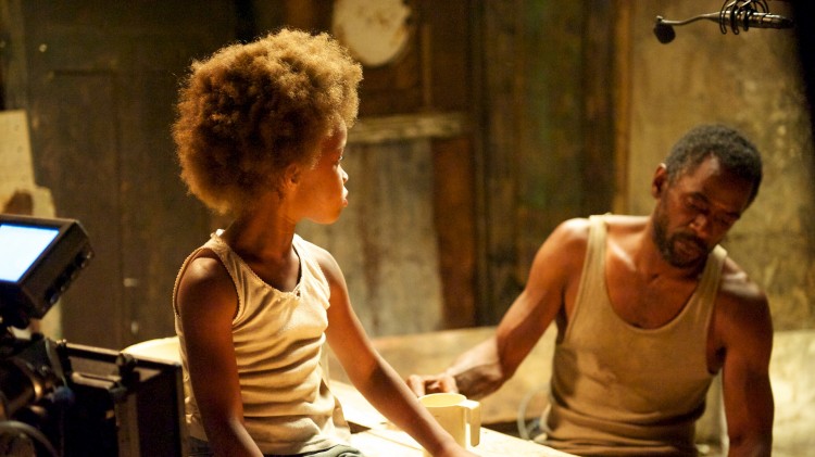 Quvenzhané Wallis og Dwight Henry i Beasts of the Southern Wild (Foto: Arthaus).