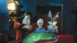 Julenissen, Jack Frost og Påskeharen i De fem legendene (Foto: United International Pictures).