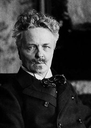 August Strindberg er Sveriges mest kjente forfatter. (Foto: Hentet fra Nationalencyklopedin, www.ne.se).