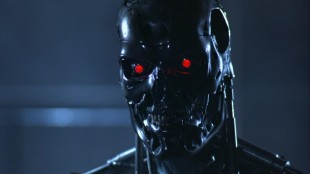 En T-800 robot i «The Terminator» fra 1984. (Foto: SF Norge AS).