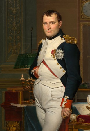 The Emperor Napoleon. (Bilete: Jacques-Louis David, i public domain)