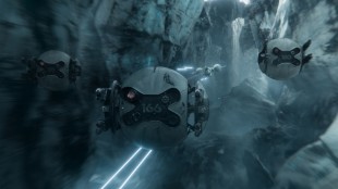 Farlige kampdroner i Oblivion (Foto: United International Pictures).
