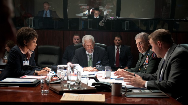 Morgan Freeman blir utøvende president i Olympus Has Fallen (Foto: Nordisk Film Distribusjon AS).