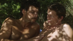 Christophe Paou og Pierre Deladonchamps i Stranger by the Lake (Foto: Festival de Cannes).