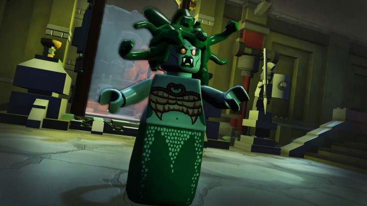 Medusa er en av bossene i LEGO Minifigures Online. (Foto: Funcom).