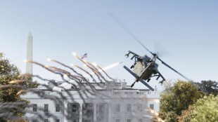 Det hvite hus under angrep i White House Down (Foto: United International Pictures).