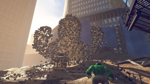 Sandman gir Hulk utfordringer i LEGO Marvel Super Heroes (Foto: Warner Bros. Interactive Entertainment).