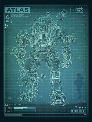 Atlas er en av tre tilgjengelige gigantroboter i «Titanfall». (Foto: Respawn Entertainment)