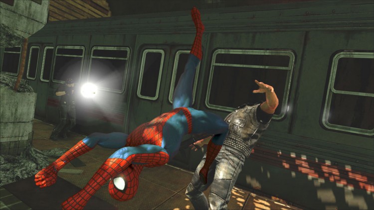 Vel utførte kombinasjoner i kamp utløser signaturangrepene til Spider-Man. Promobilde fra spillet «The Amazing Spider-Man 2». (Foto: Beenox)»