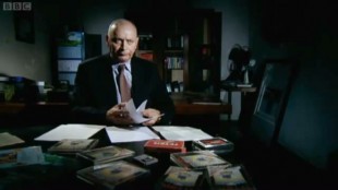 Elorgs representant Nikolai Belikov i BBC-dokumentaren «Tetris - From Russia with Love». (Foto: BBC)