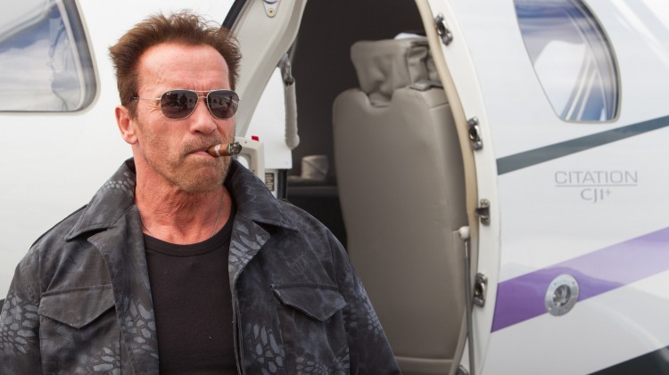 Arnold Schwarzenegger er tilbake som Trench i The Expendables 3 (Foto: SF Norge AS).