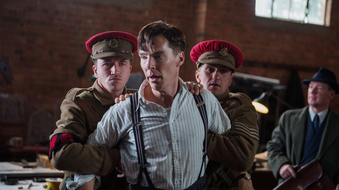 Benedict Cumberbatch spiller hovedrollen som Allan Turing i «The Imitation Game». (Foto: Jack English/ The Weinstein Company)