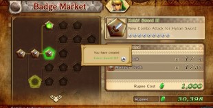 Menysystemet er unødvendig kronglete. Skjermbilde fra «Hyrule Warriors». (Promofoto: Nintendo / Koei Tecmo)