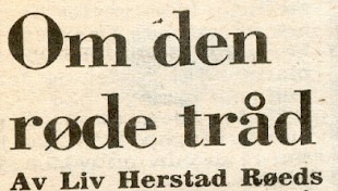 Klikk for full størrelse. Innlegg om «I ungdommens makt» av Roar Skolmen, på trykk i VG den 20. september 1980. (Faksimile: VG)