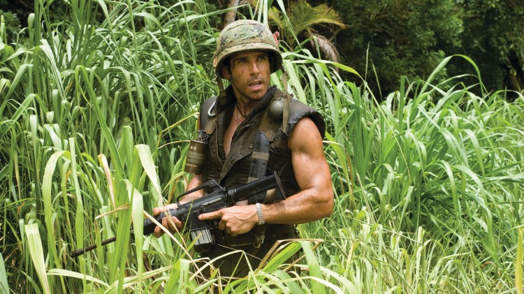 Ben Stiller aka Tugg Speedman i Tropic Thunder. (Foto: United International Pictures).