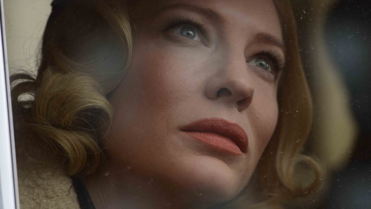 Cate Blanchett spiller hovedrollen i regissør Todd Haynes' film Carol (Foto: Festival de Cannes).