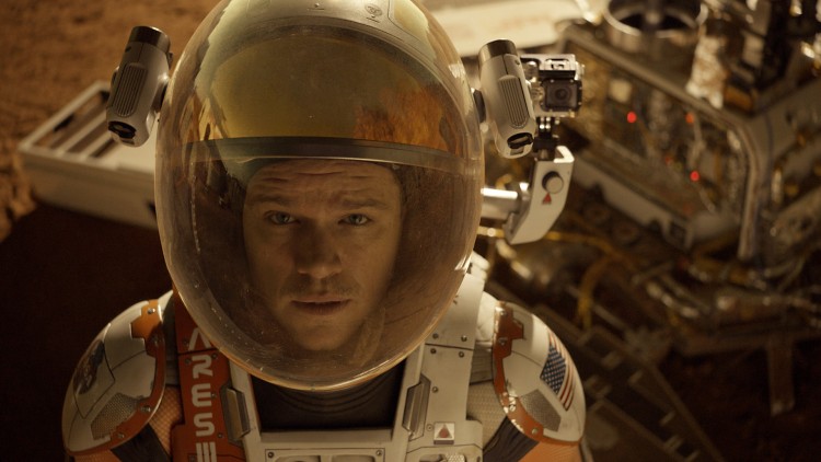 Mark Watney (Matt Damon) er strandet på Mars i The Martian (Foto: 20th Century Fox).