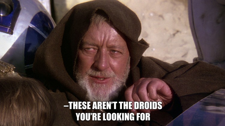 Obi-Wan avslører sine jediferdigheter. (Foto: Lucasfilm / Disney).