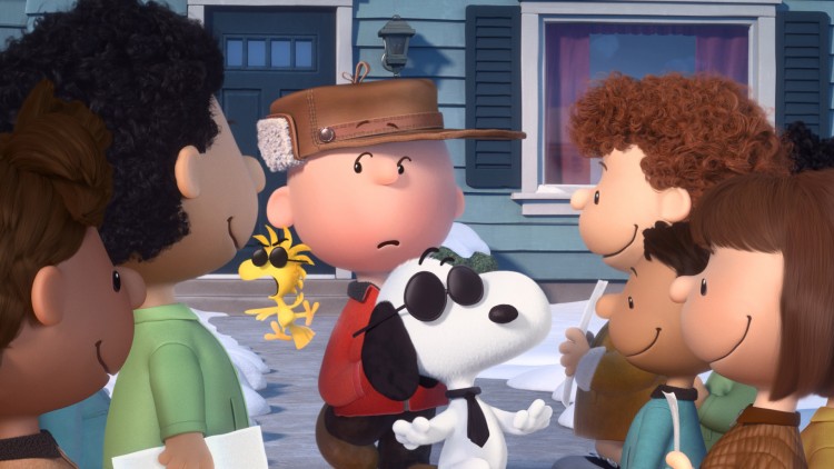 Alle de kjente og kjære figurene er med i Snoopy og Charlie Brown: Knøttene-filmen (Foto: Twentieth Century Fox Norway).