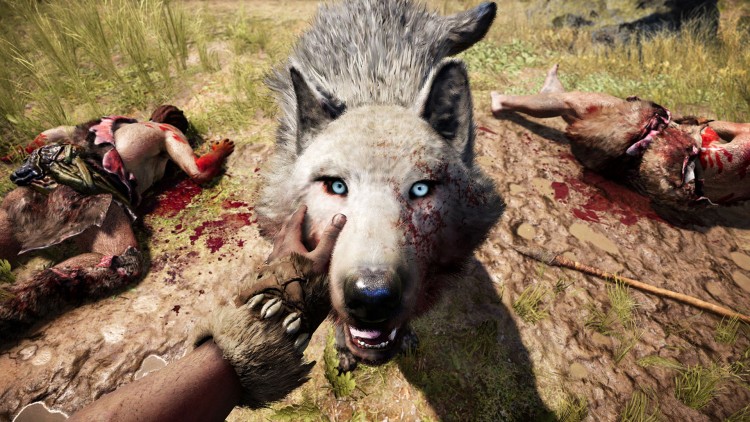 Noe av det beste med Far Cry Primal er at du kan temme ville dyr. Bare se på denne karen (Foto: Ubisoft).