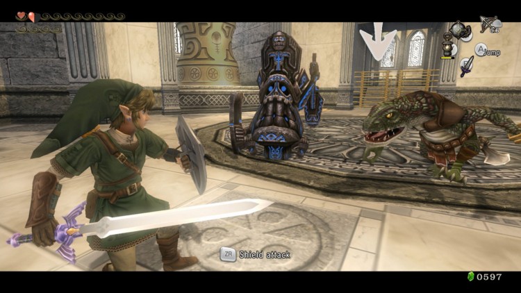 Kampsystemet i The Legend of Zelda: Twilight Princess HD er godt. (Foto: Nintendo).