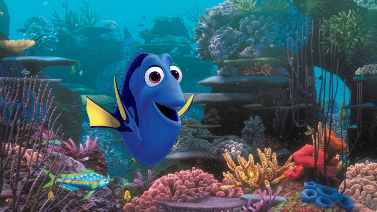 Den glemsomme fisken Dory er hovedpersonen i Oppdrag Dory (Foto: ©2013 Disney•Pixar. All Rights Reserved).