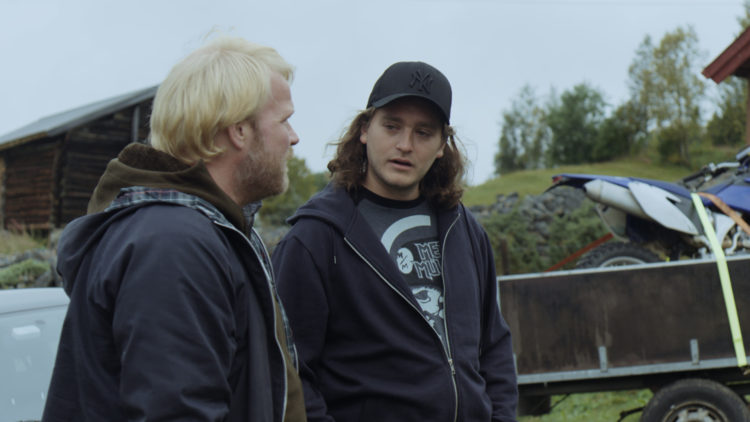 Anders Baasmo Christiansen og Benjamin Helstad spiller godt i "Hoggeren". (Foto: Mer film)