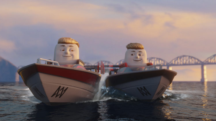 Marcus & Martinus dukker opp i båtversjon. (Foto: SF Norge)