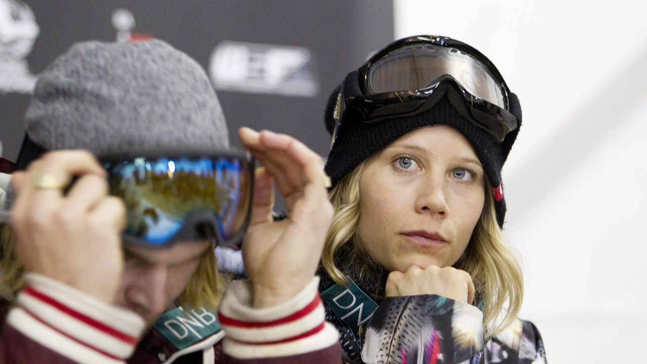 Kjersti Østgaard Buaas ønsker ikke å bli påklistret noe favorittstempel før halfpipe-konkurransen i snøbrett-VM.