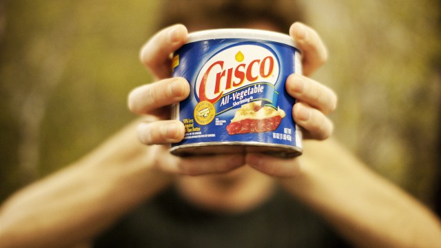 Fattigmanns lube. Google: Crisco™ og Fisting. (Foto: Tom Øverlie, NRK)