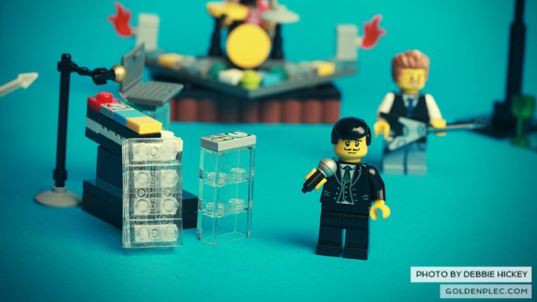 Lagde konsertbilde av Lego