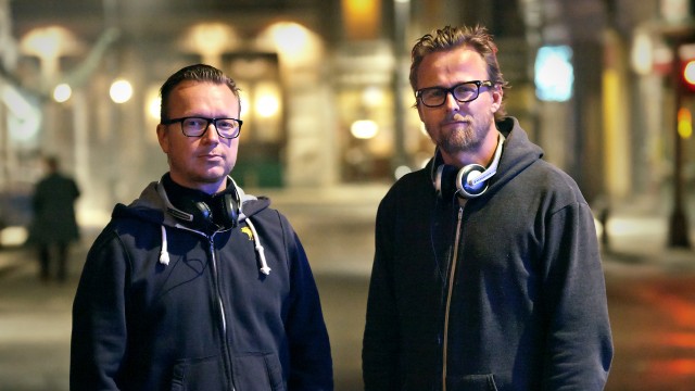 Espen Sandberg og Joachim Rønning. (Foto: NRK)