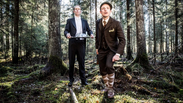 Andreas og Ludvig i Skaperverket. (Foto: Kim Erlandsen, NRK P3) Andreas og Ludvig i Skaperverket. (Foto: Kim Erlandsen, NRK P3)