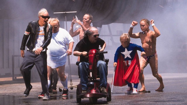 Jackass-gjengen som gamliser. (Foto: United International Pictures)