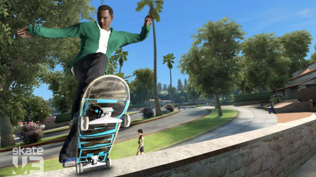 Du har god brettkontroll i Skate 3. (foto: EA)