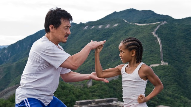 Jackie Chan og Jaden Smith i The Karate Kid. (Foto: Walt Disney Motion Picture Studios Norway)