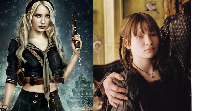 Emily Browning i Lemony Snicket og Sucker Punch. (Foto: Cruel & Unusual Films/Paramount pictures)